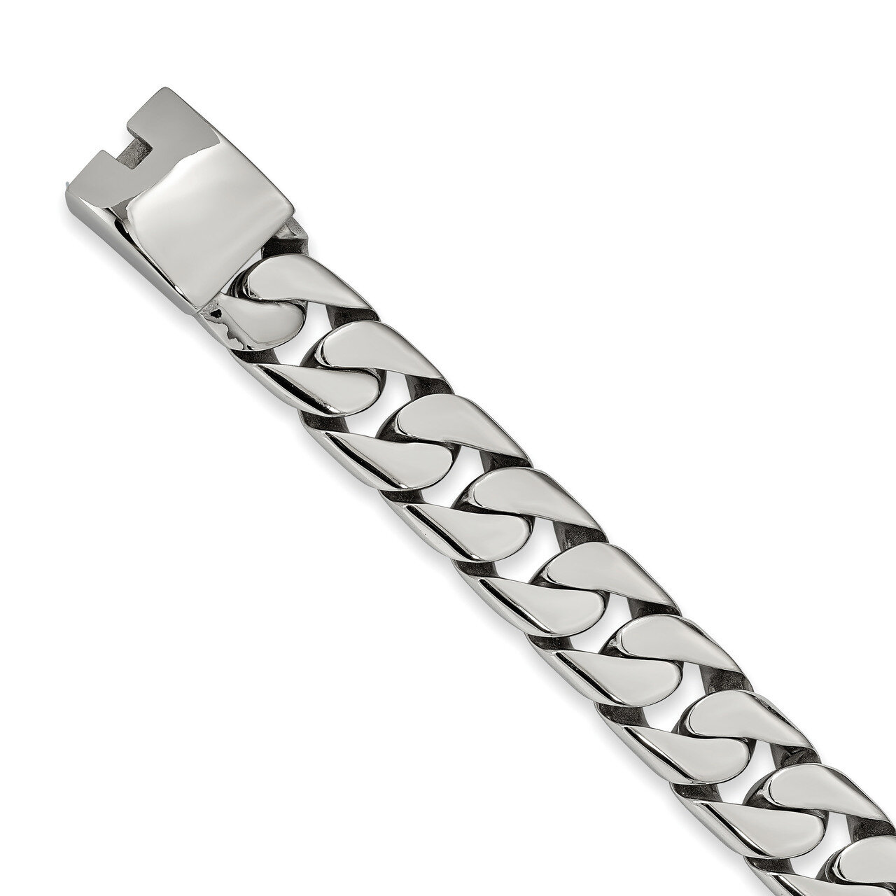 Link Bracelet Stainless Steel Polished SRB2259-8.5 by Chisel, MPN: SRB2259-8.5, 191101014529