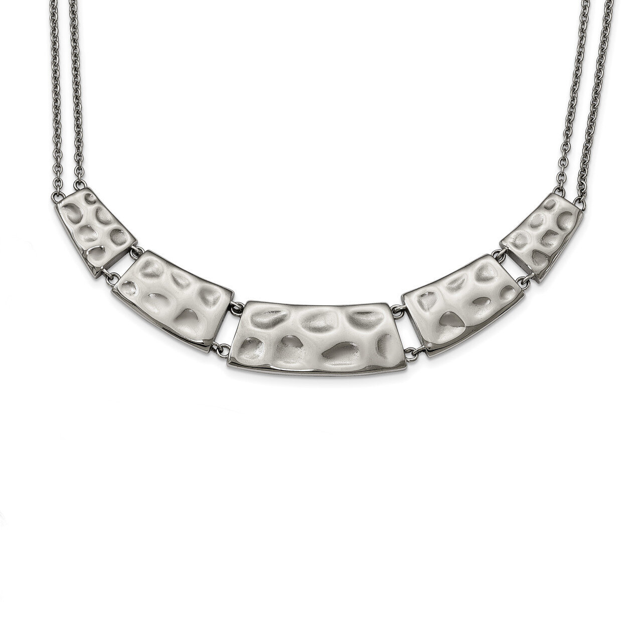 Necklace Stainless Steel Polished SRN2145-17