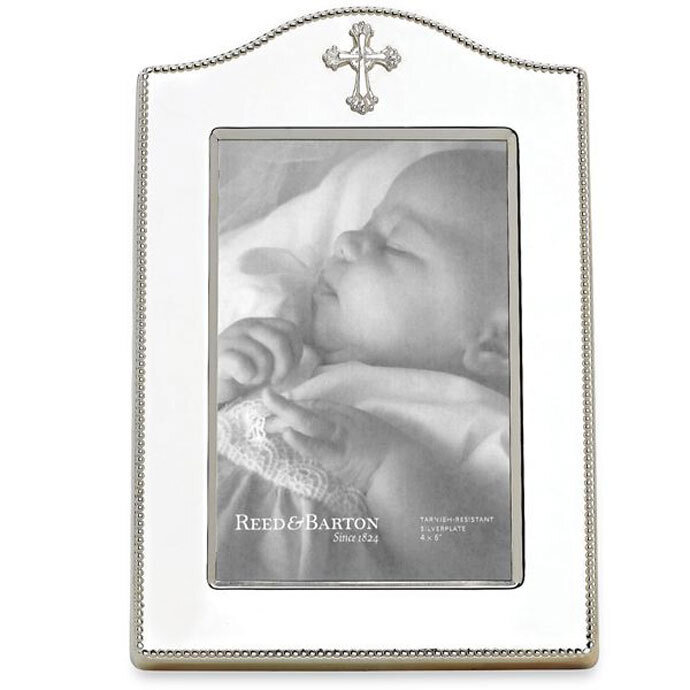 Reed and Barton Abbey Cross Picture Frame 4 x 6 Inch 4746