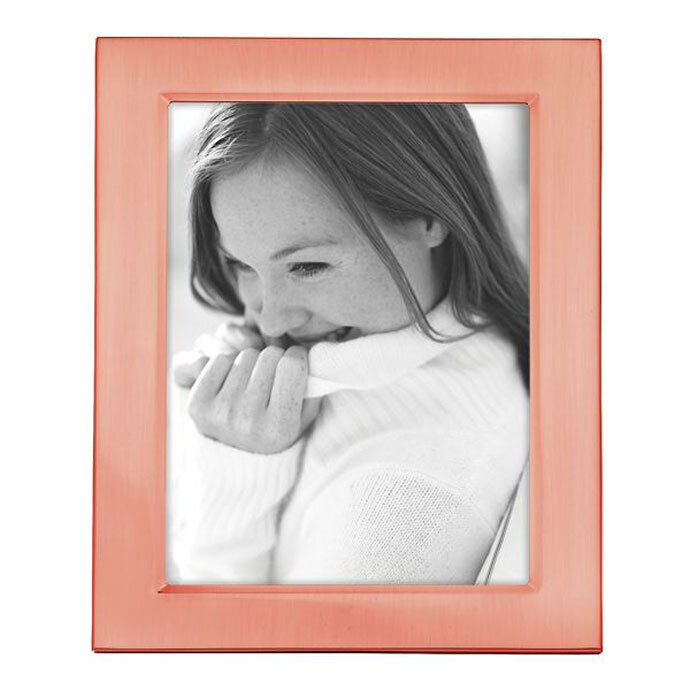 Reed and Barton Classic Rose Gold Picture Frame 5 x 7 Inch 872611