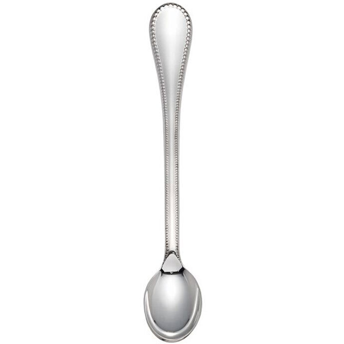 Reed and Barton Engravable Classic Bead Inf Feed Spoon Box 865178