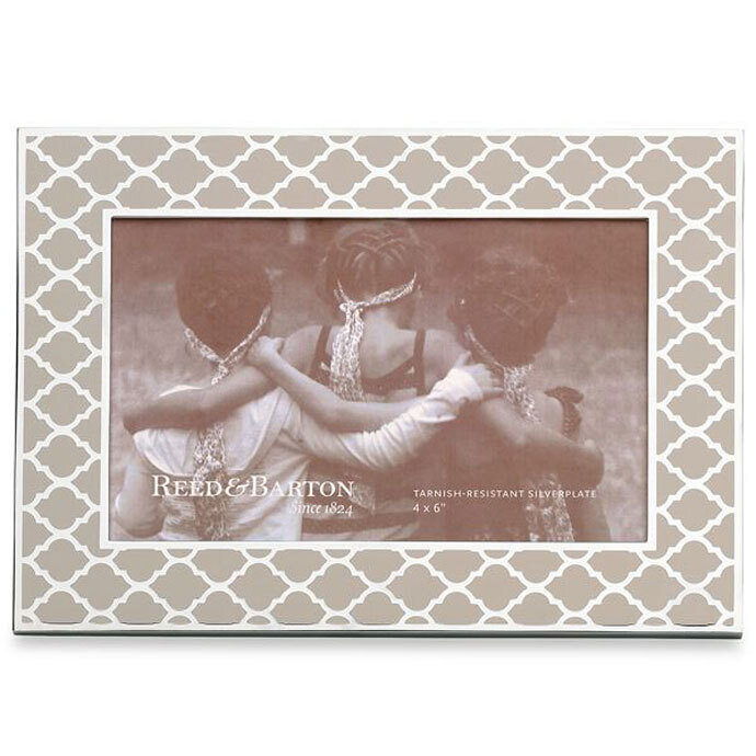 Reed and Barton Chai 4 x 6 Inch Kasbah Picture Frame 5146