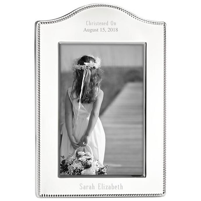 Reed and Barton Engravable Lyndon Curved Picture Frame 4 x 6 Inch 876311, MPN: 876311, 735092259080