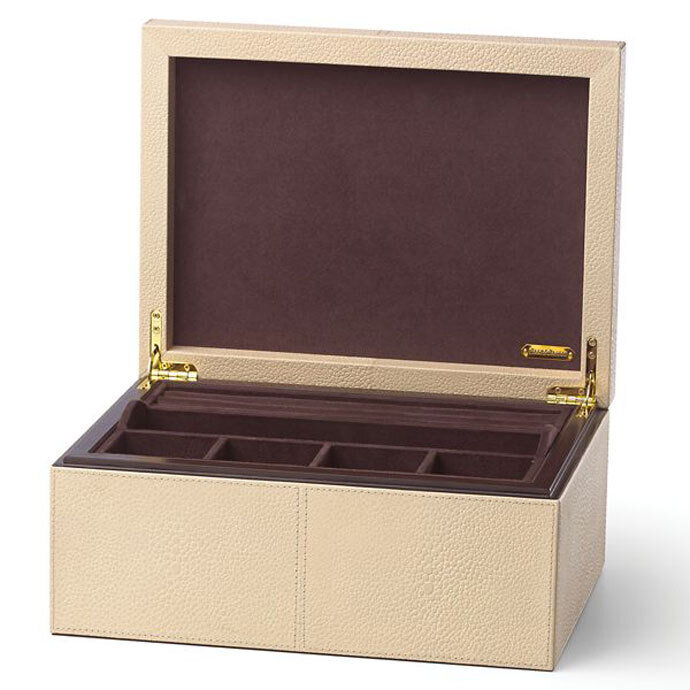 Reed and Barton Melrose Large Leather Jewelry Box 877060, MPN: 877060, 735092259318