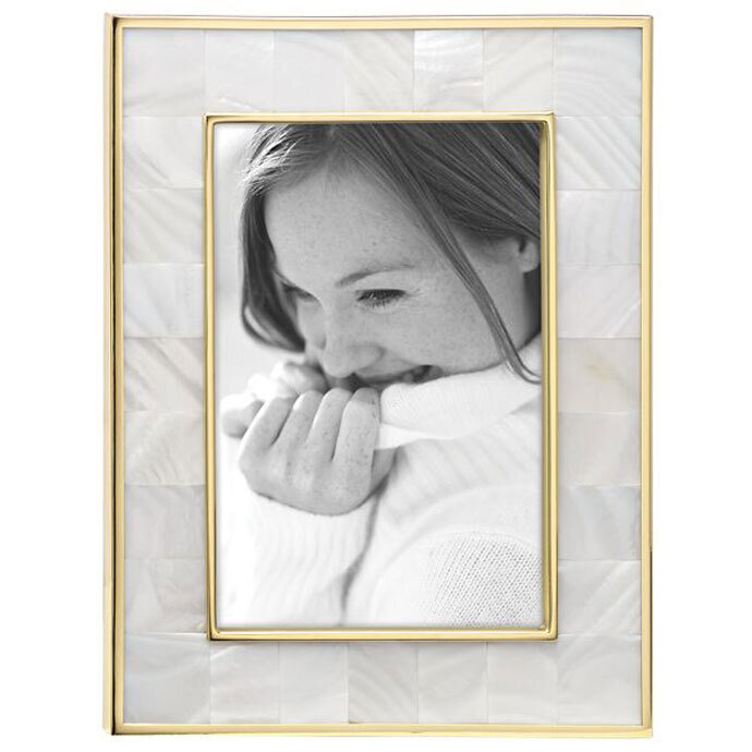 Reed and Barton Mother Pearl Gold Picture Frame 4 x 6 Inch 871645, MPN: 871645, 735092257048