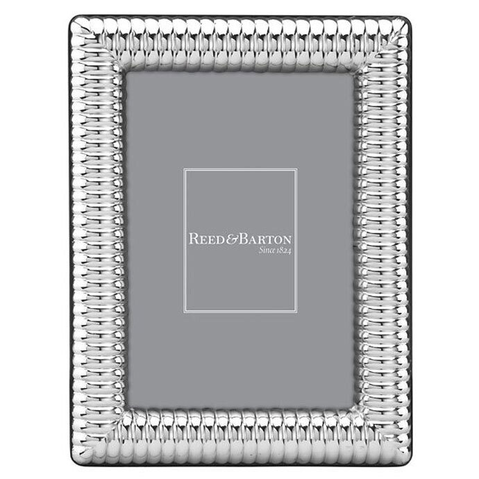 Reed and Barton Palizzi Ss 4 x 6 Inch Picture Frame 876367