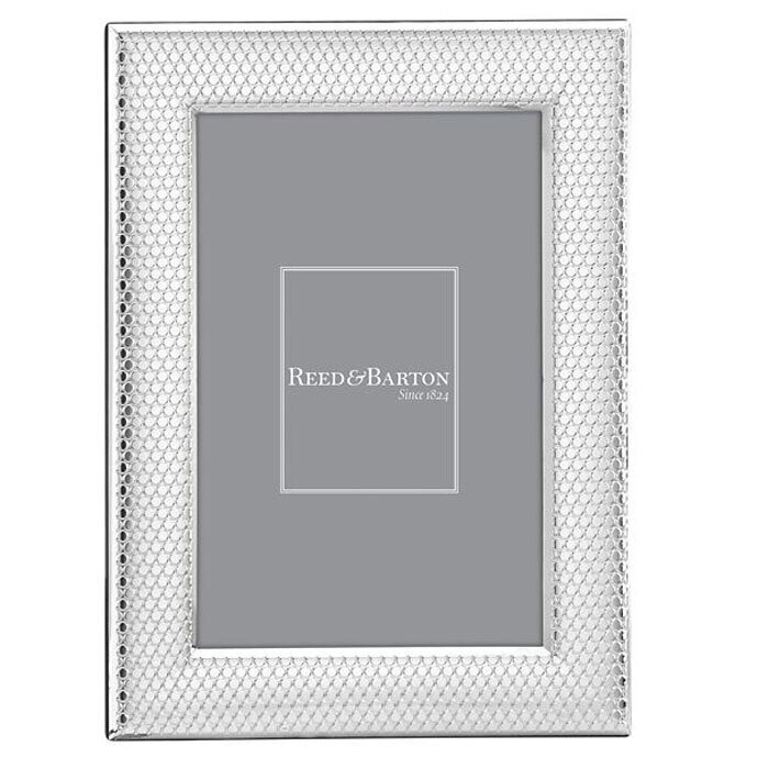 Reed and Barton Pisa Ss 4 x 6 Inch Picture Frame 876365