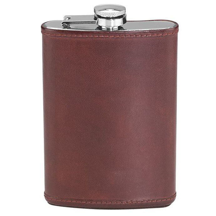 Reed and Barton Hudson Leather Flask 877077