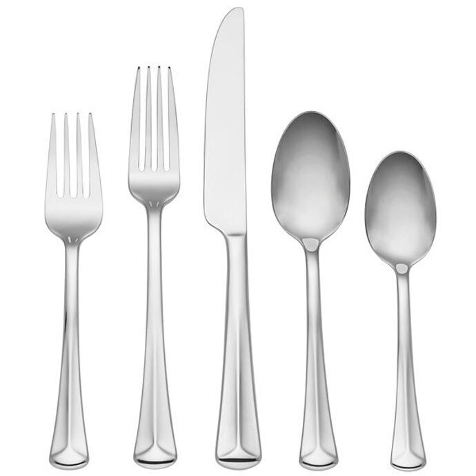 Reed and Barton Baguette Flatware 5 Piece Place Setting 869643