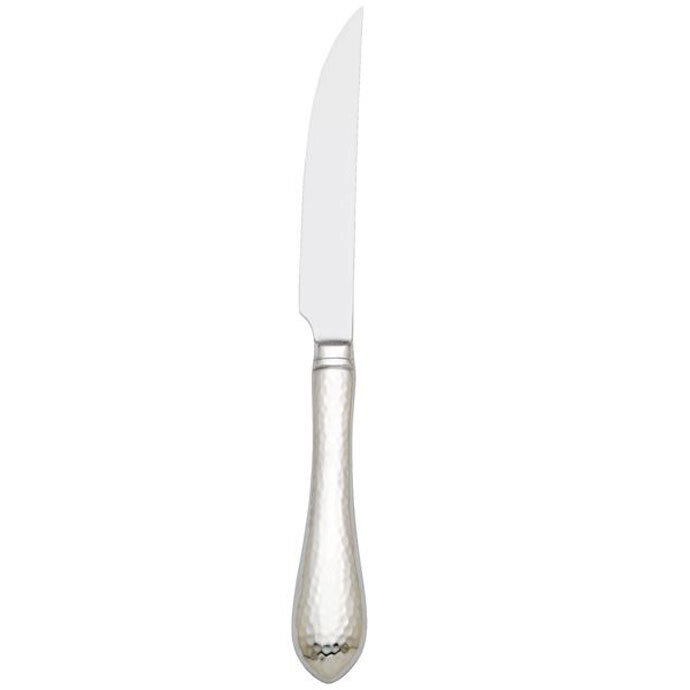 Reed and Barton Hammered Antique Flatware 4 Piece Steak Knife Set 9690819, MPN: 9690819, 7350921418…