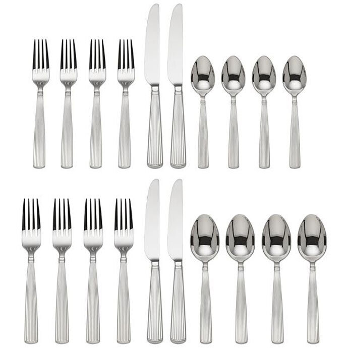 Reed and Barton Kennington Flatware 20 Piece Set 869887, MPN: 869887, 735092256768