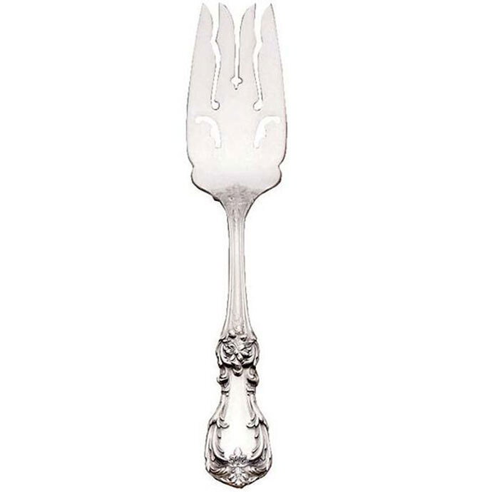 Reed and Barton Burgundy Flatware Cold Meat Fork Small 5090227