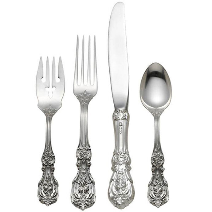 Reed and Barton Francis Flatware 4 Piece Place Set 5400804