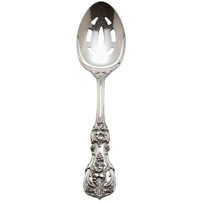 Reed and Barton Francis Flatware Table Spoon Pierced 5400311