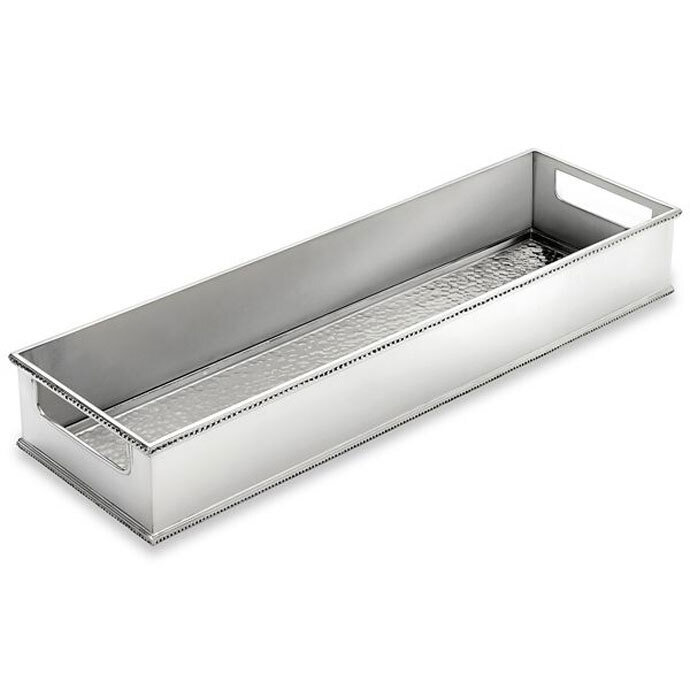 Reed and Barton Hammered Long Tray 7530, MPN: 7530, 735092237095