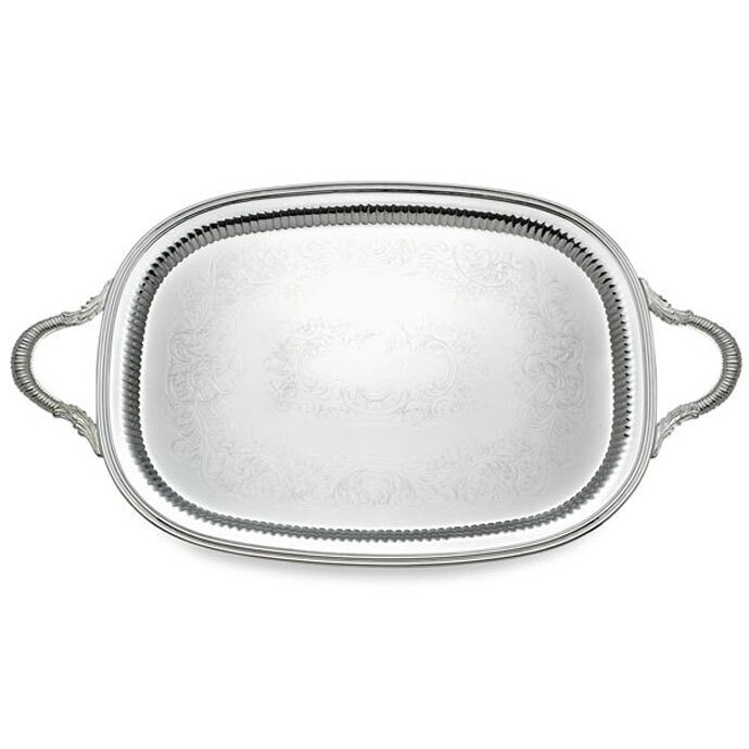 Reed and Barton Engravable Queen Anne Oblong Tray 865300