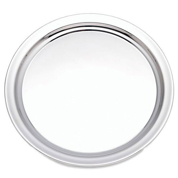 Reed and Barton Classic Ss Round Tray 12 Inch X855