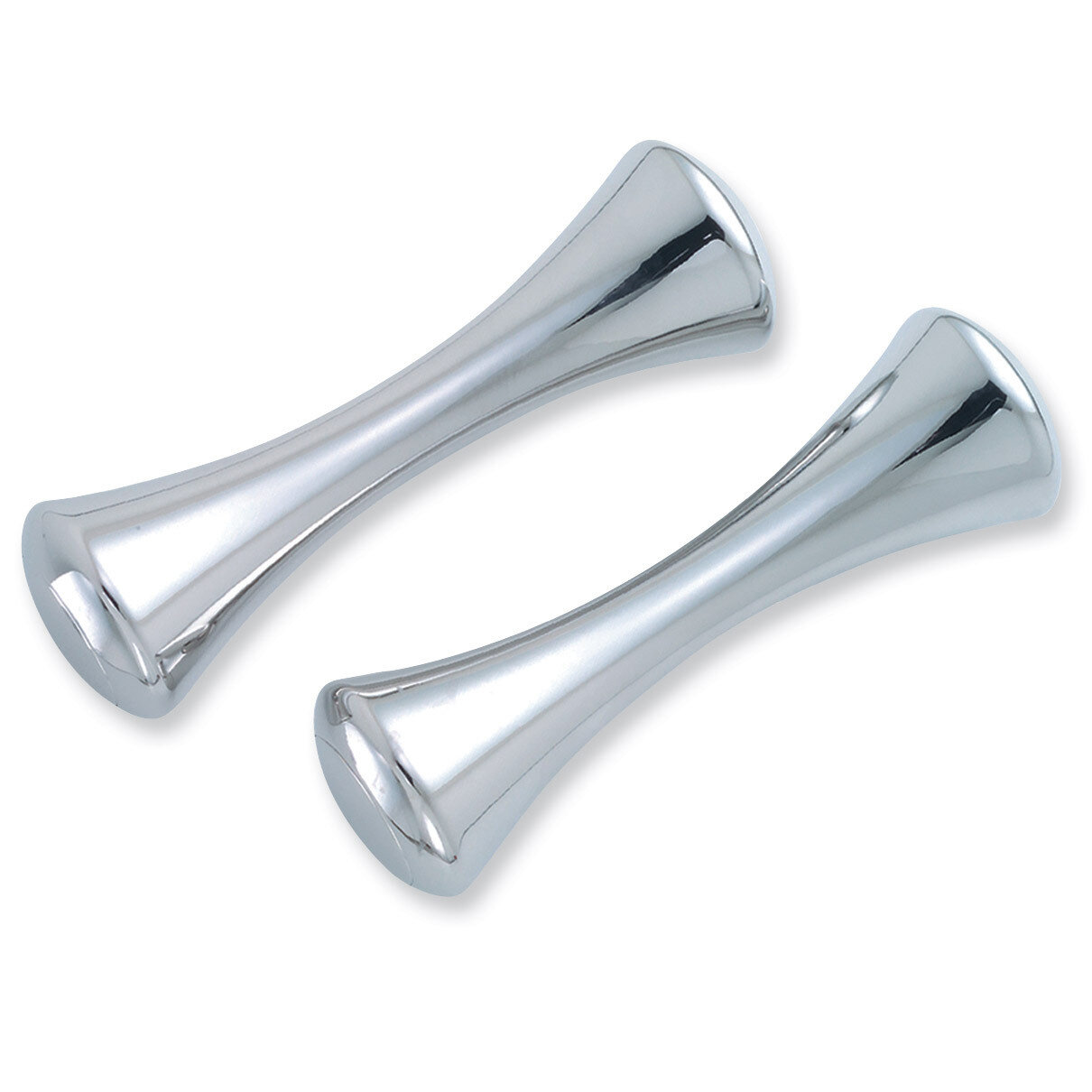 Silver-tone Executive Pair of Barbells GM2169