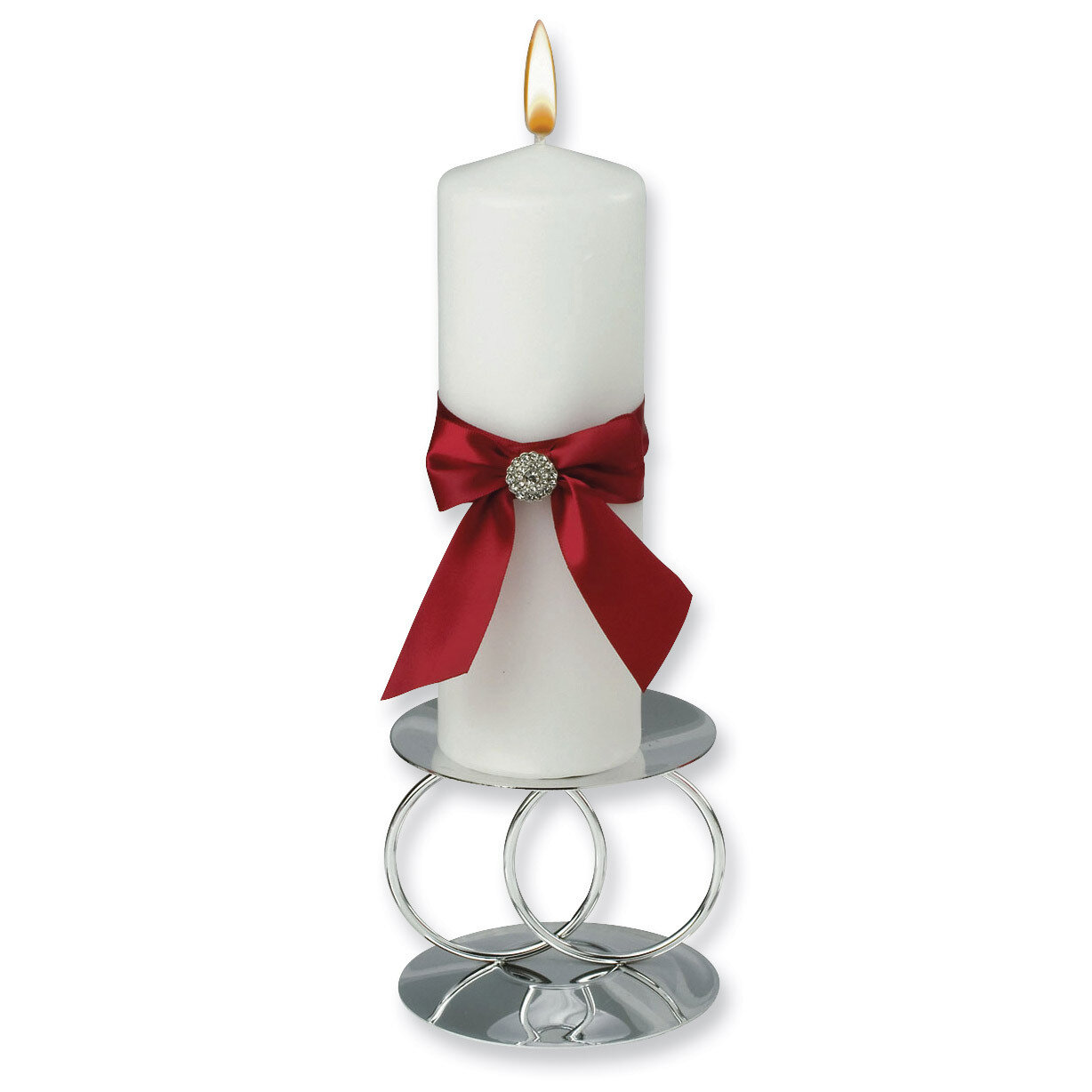 Red Allure Pillar Candle GM3967