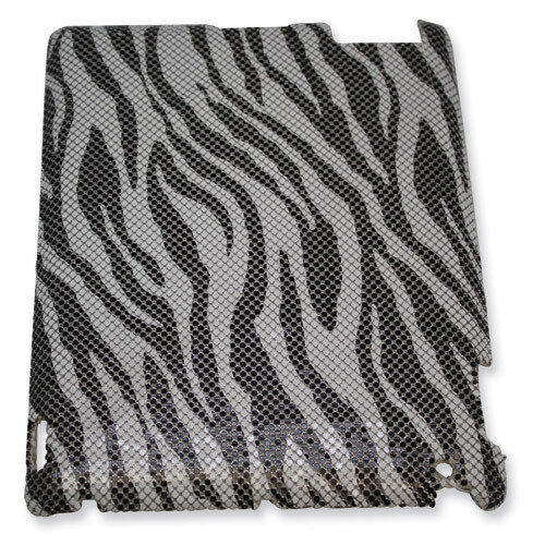 White-Black Zebra Sequin iPad Cover GM4879