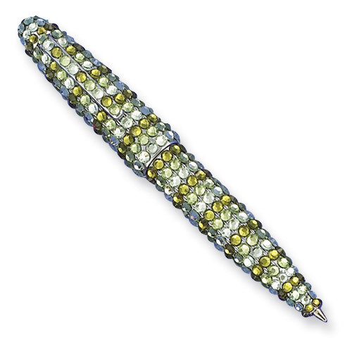 Green Swarovski Crystal Pen GM5125