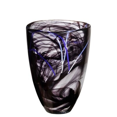 Kosta Boda Contrast Vase Black, MPN: 7041010, 7391533410101