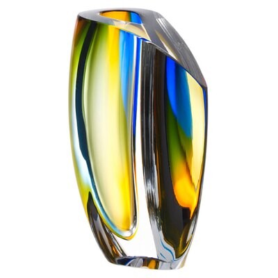 Kosta Boda Mirage Vase Blue Amber Large, MPN: 7040705, 7391533407057