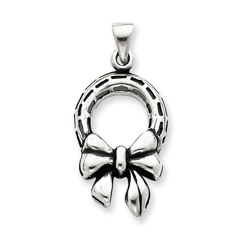 Wreath Pendant Sterling Silver QC3798