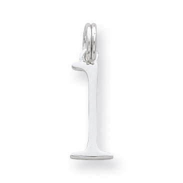 L Charm Sterling Silver QC5079L