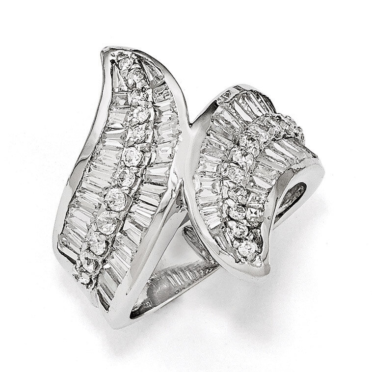 CZ Fancy Ring Sterling Silver QCM1342-6