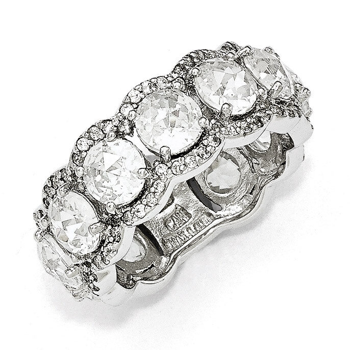CZ Ring Sterling Silver QCM1349-7