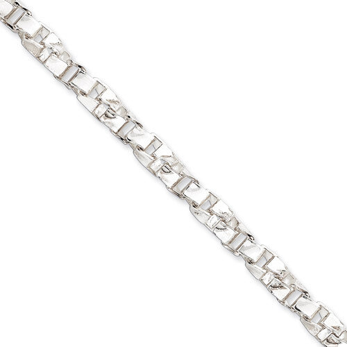 6.1mm Twisted Box Link Chain Sterling Silver QFC135-20