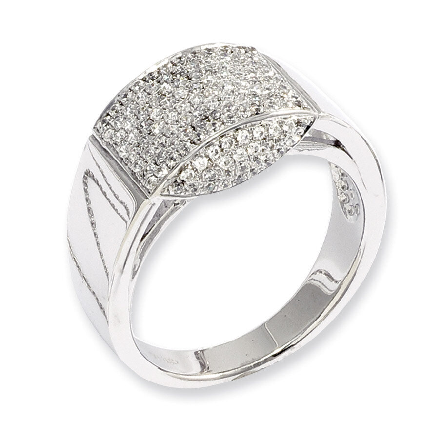 CZ Brilliant Embers Ring Sterling Silver QMP116-6