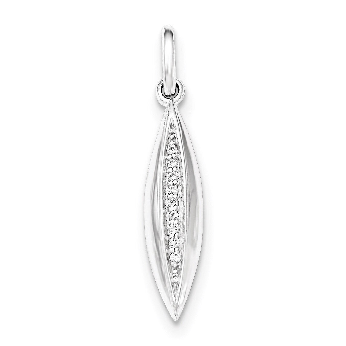 CZ Pendant Sterling Silver QP4466