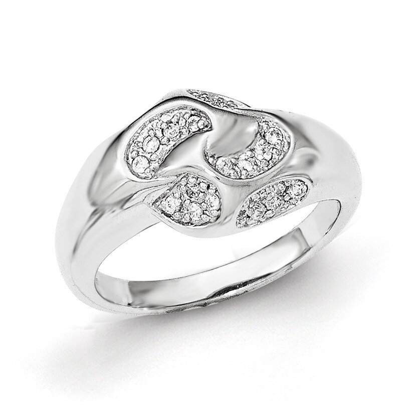 CZ Ring Sterling Silver QR6250-6