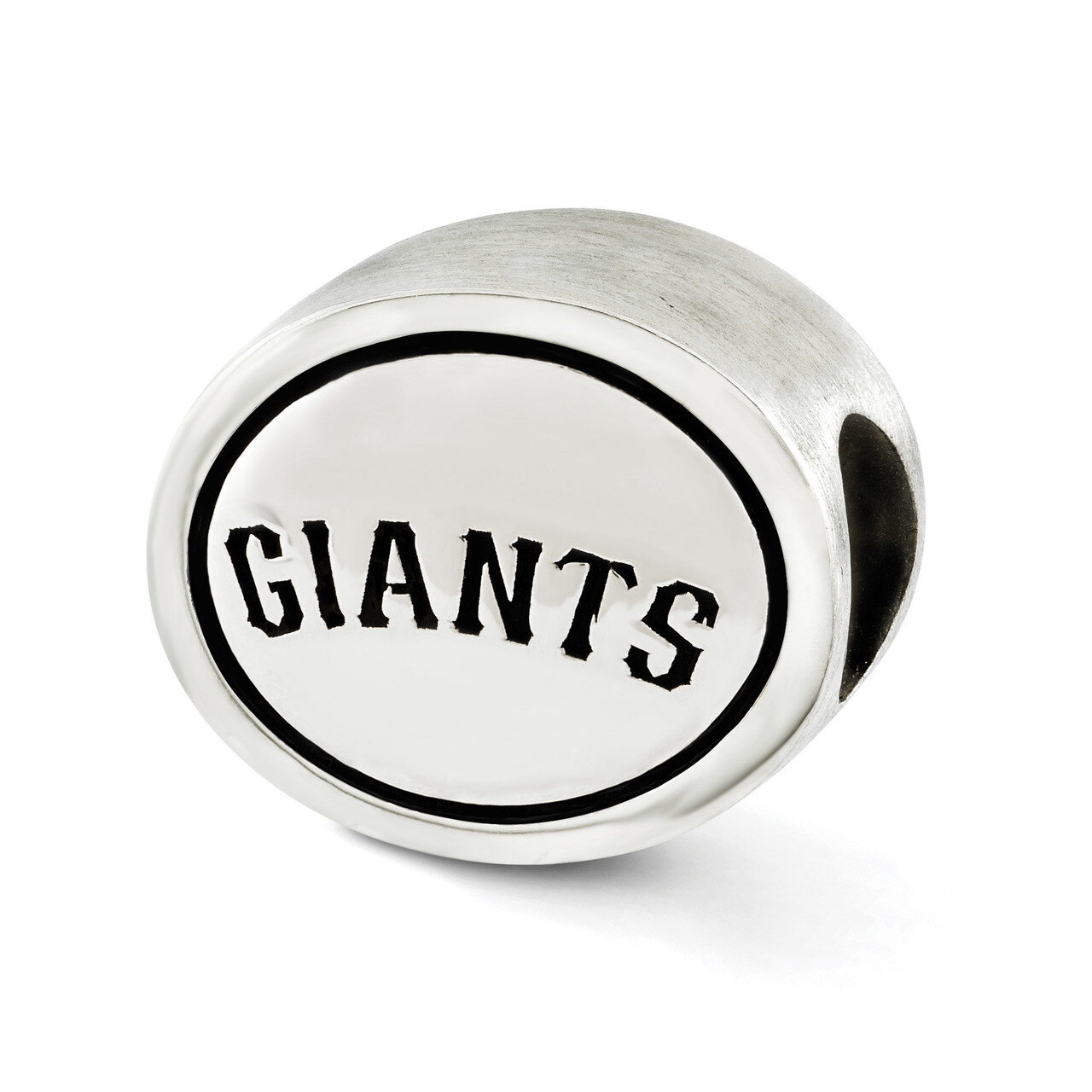 MLB Siskiyou Buckle Antiqued San Francisco Giants Bead Sterling Silver QRS3275