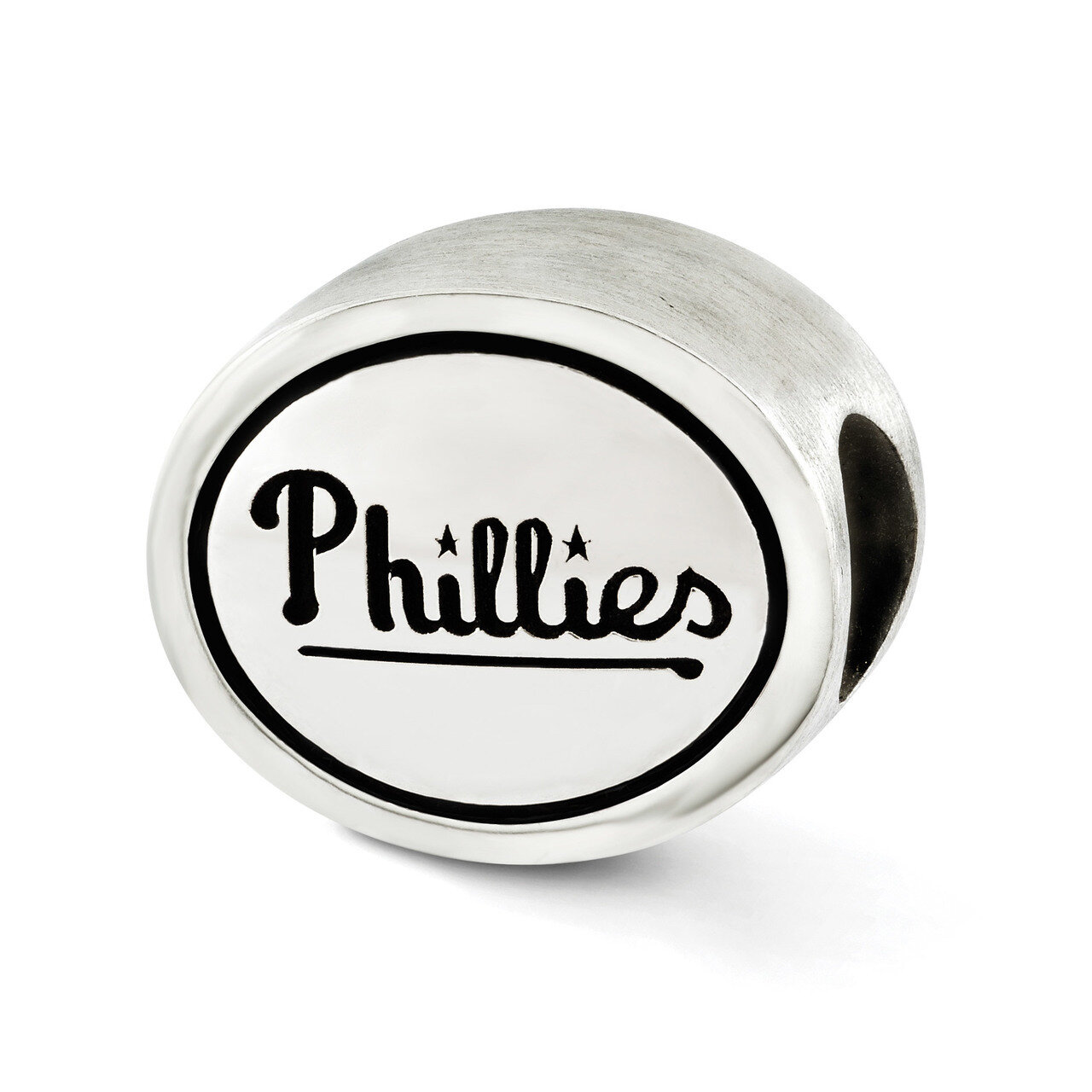 MLB Siskiyou Buckle Antiqued Philadelphia Phillies Bead Sterling Silver QRS3282