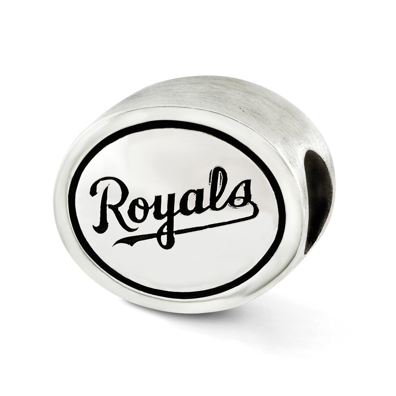 MLB Siskiyou Buckle Antiqued Kansas City Royals Bead Sterling Silver QRS3288