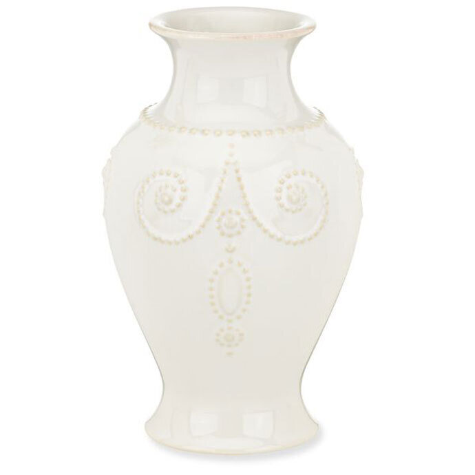 Lenox French Perle White Vase 858818