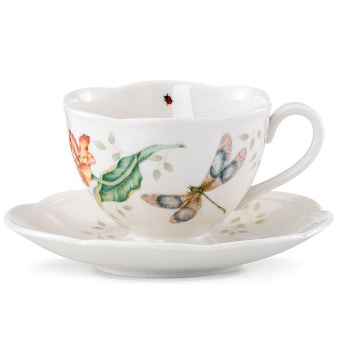 Lenox Butterfly Meadow Cup &amp; Saucer 812101, MPN: 812101, 882864238733