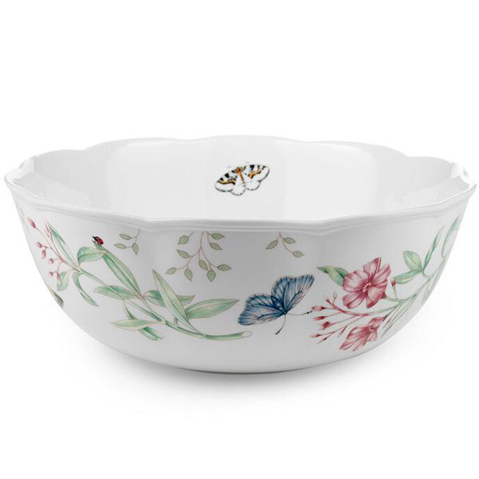 Lenox Butterfly Meadow Serving Bowl Large 6083901