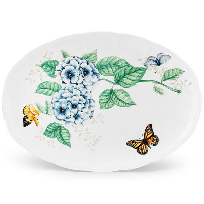 Lenox Butterfly Meadow 16 Inch Oval Platter 6084289