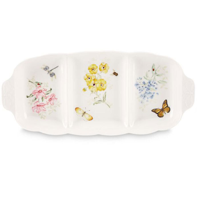 Lenox Butterfly Meadow Divided Server 820584