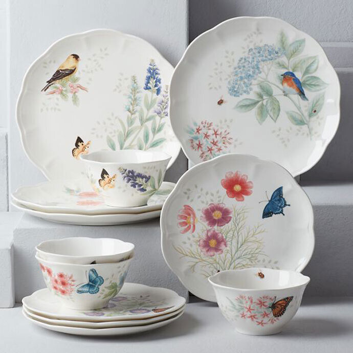 Lenox Butterfly Meadow Flutter 12 Piece Set 883319, MPN: 883319, 882864800367