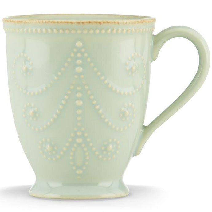 Lenox French Perle Ice Blue Mug Casual 824419, MPN: 824419, 882864336095
