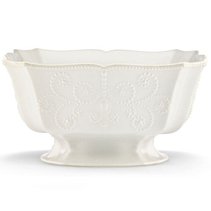 Lenox French Perle White Serving Bowl Large 830291, MPN: 830291, 882864379511