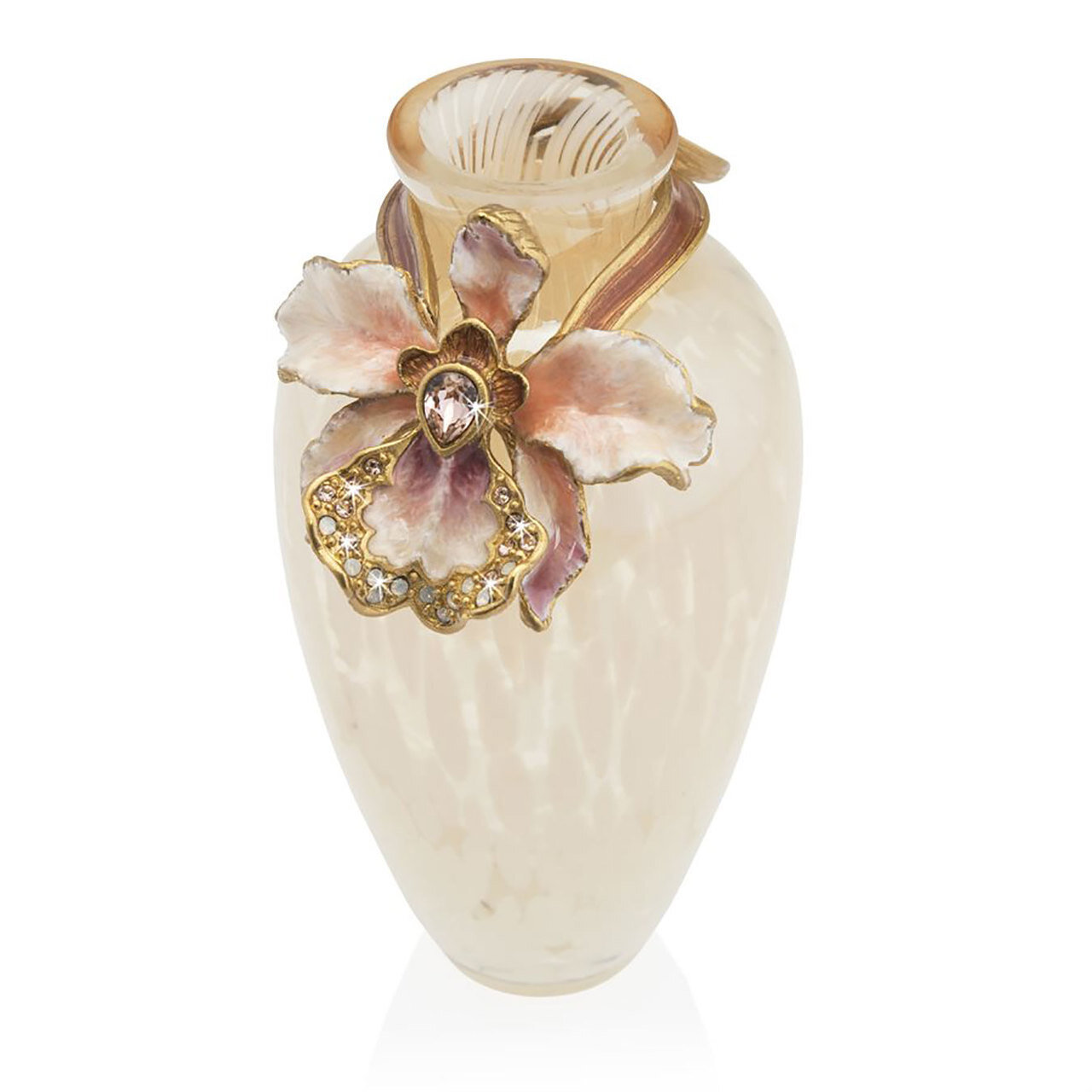 Jay Strongwater Audra Orchid Mini Vase SDH6594-281