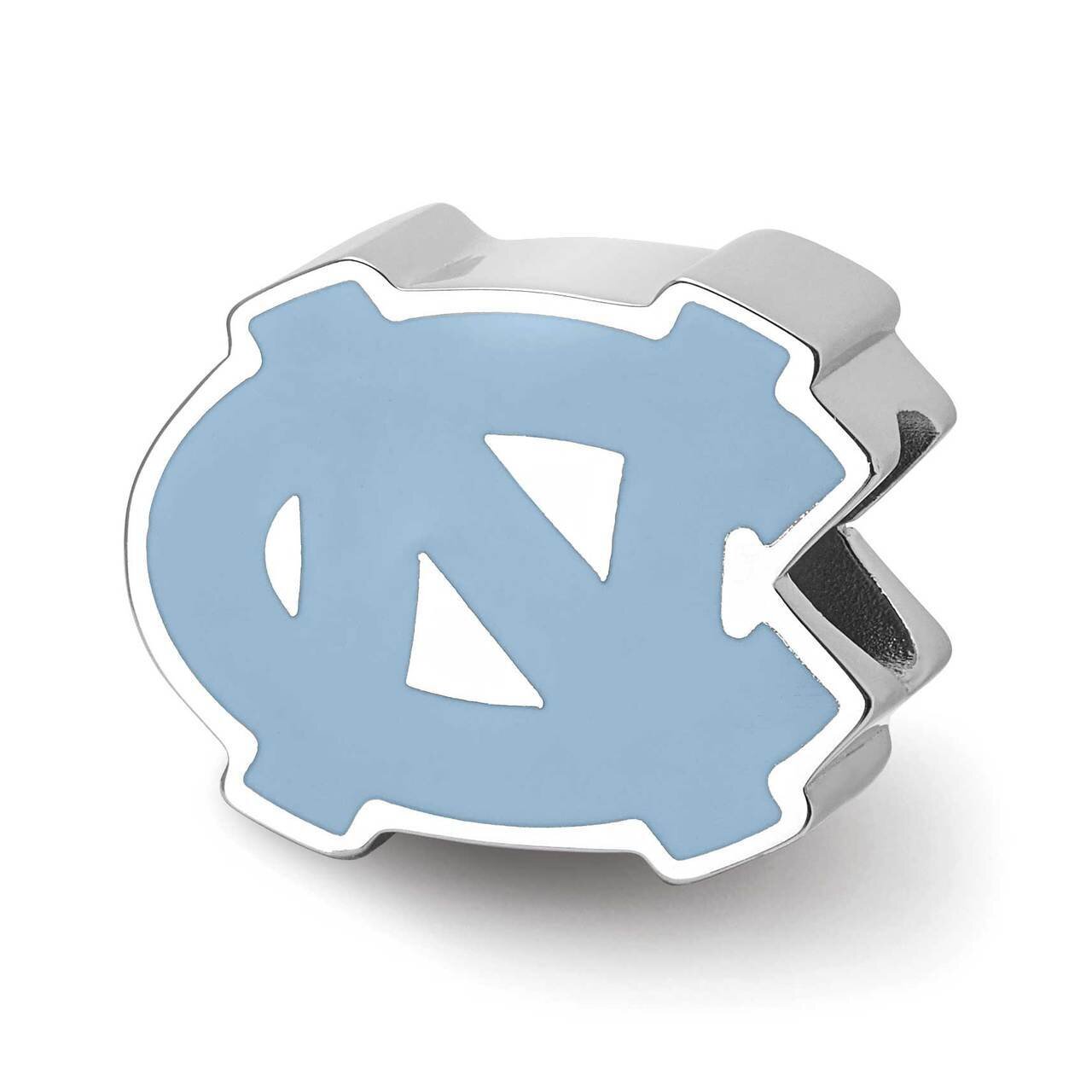 University of North Carolina 1-sided Enameled Bead Sterling Silver SS500UNC, MPN: SS500UNC, 6344010…