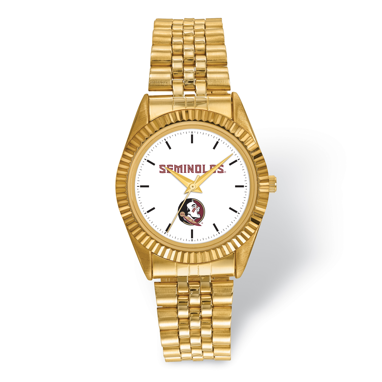 Florida State University Pro Gold-tone Mens Watch FSU166, MPN: FSU166, 191101126352