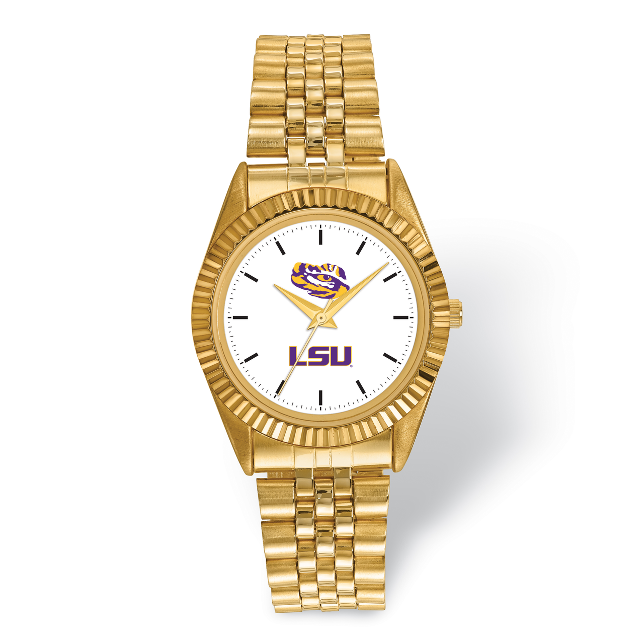 Louisiana State University Pro Gold-tone Mens Watch LSU166, MPN: LSU166, 191101125461